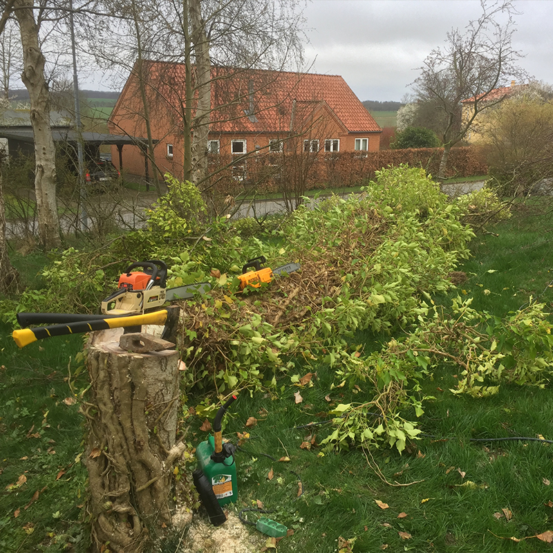 Hjælp til havearbejde i Århus syd.